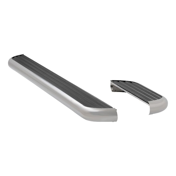 MEGASTEP 6 1/2IN RUNNING BOARDS POLISHED
